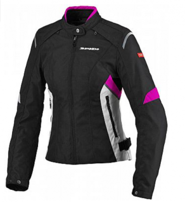 SPIDI Куртка FLASH TEX LADY Black/Pink фото в интернет-магазине FrontFlip.Ru