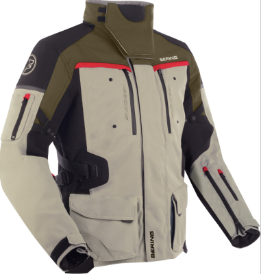 Куртка текстильная Bering FREEWAY Beige/Black фото в интернет-магазине FrontFlip.Ru