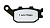 NISSIN Тормозные колодки  2P-244ST  (163)