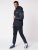 Куртка мужская с капюшоном темно-синего цвета 88602TS фото в интернет-магазине FrontFlip.Ru