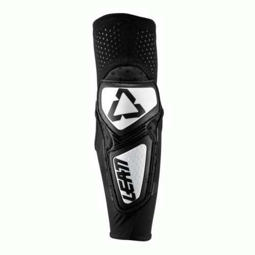 Налокотники подростковые Leatt Contour Elbow Guard Junior White/Black фото в интернет-магазине FrontFlip.Ru
