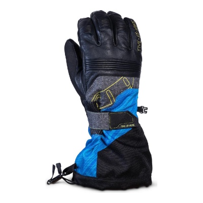 Перчатки 509 Range с утеплителем Blue Hi Vis фото в интернет-магазине FrontFlip.Ru