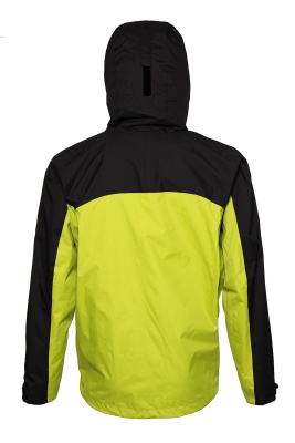 Ozone Куртка мужск. Peak лайм/черный фото в интернет-магазине FrontFlip.Ru