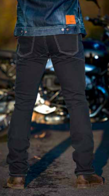 Мотоджинсы STARKS PYTHON STRONG STRETCH REGULAR FIT Темный Синий Однотонный фото в интернет-магазине FrontFlip.Ru