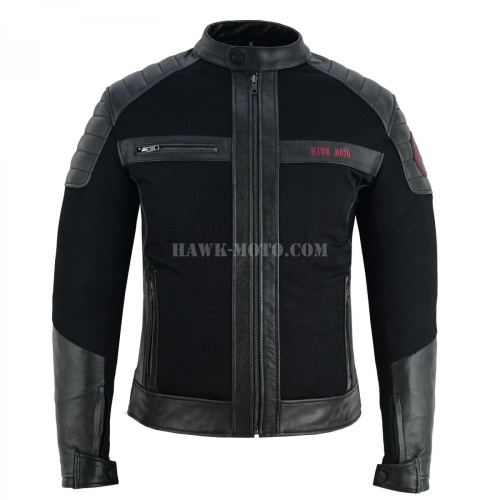 HAWK MOTO Куртка комбинированная сетка WINSTON фото в интернет-магазине FrontFlip.Ru