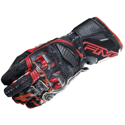 FIVE Перчатки RFX RACE черно/красные фото в интернет-магазине FrontFlip.Ru