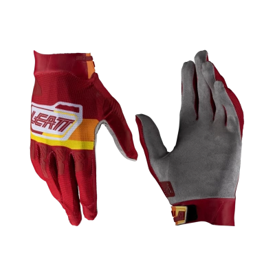 Мотоперчатки Leatt Moto 2.5 X-Flow Glove PitBoard Ruby фото в интернет-магазине FrontFlip.Ru