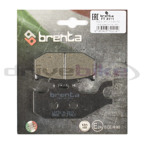 [BRENTA] Тормозные колодки FT 3111 Organic фото в интернет-магазине FrontFlip.Ru