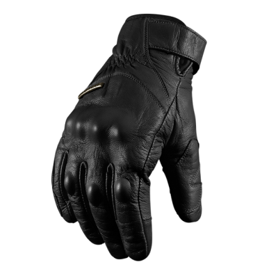 Перчатки кожаные Scoyco MC131 Black фото в интернет-магазине FrontFlip.Ru