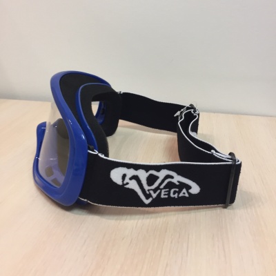 Кроссовая маска VEGA синяя фото в интернет-магазине FrontFlip.Ru