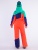 Сноубордический комбинезон Snowheadquater оранжево-синий 8662 фото в интернет-магазине FrontFlip.Ru