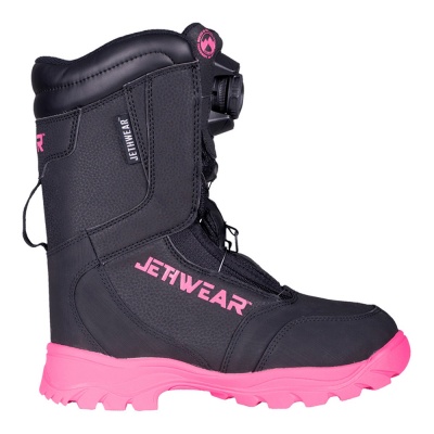 Ботинки Jethwear Driver BOA Black/Pink фото в интернет-магазине FrontFlip.Ru