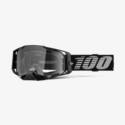 Очки 100% Armega Black / Clear фото в интернет-магазине FrontFlip.Ru