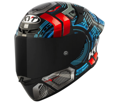 [KYT] Мотошлем TT-REVO SYNCHROTRON, цвет Черный/Красный фото в интернет-магазине FrontFlip.Ru