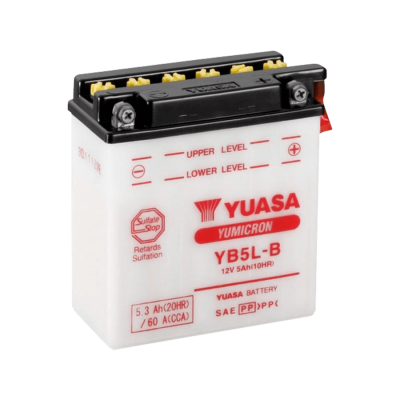 YUASA   Аккумулятор  YB5L-B с электролитом фото в интернет-магазине FrontFlip.Ru
