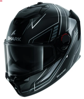 Шлем Shark SPARTAN GT PRO TORYAN MAT Black/Anthracite/Anthracite фото в интернет-магазине FrontFlip.Ru