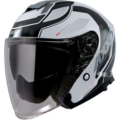 AXXIS OF504SV Mirage SV Vilage White шлем открытый белый фото в интернет-магазине FrontFlip.Ru