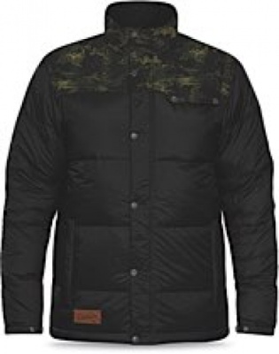 Куртка-подкладка пуховая DAKINE MENS SHERWIN DOWN JACKET BLACK фото в интернет-магазине FrontFlip.Ru