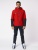 Куртка мужская с капюшоном красного цвета 88601Kr фото в интернет-магазине FrontFlip.Ru