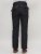 Полукомбинезон брюки горнолыжные женские черного цвета 66215Ch фото в интернет-магазине FrontFlip.Ru
