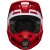 Мотошлем Fox V1 Werd Helmet Flame Red фото в интернет-магазине FrontFlip.Ru