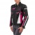 Куртка текстильная  все сезоны MOTEQ BONNIE женская черный/розовый фото в интернет-магазине FrontFlip.Ru