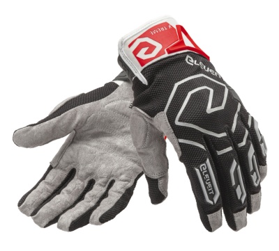 Перчатки ELEVEIT X TREME GLOVES black/red/white муж фото в интернет-магазине FrontFlip.Ru
