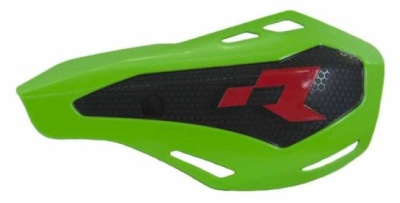 RTech Защита рук HP1 зеленая с крепежом (moto parts) фото в интернет-магазине FrontFlip.Ru