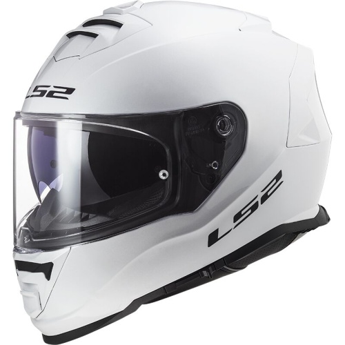 LS2 Мотошлем FF800 STORM II SOLID белый фото в интернет-магазине FrontFlip.Ru