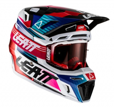 Мотошлем Leatt Moto 8.5 Helmet Kit Royal фото в интернет-магазине FrontFlip.Ru