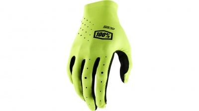 Мотоперчатки 100% Sling MX Glove Fluo Yellow фото в интернет-магазине FrontFlip.Ru