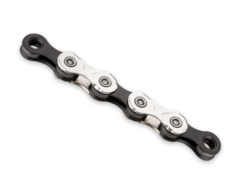 Цепь KMC X11 11ск.118L Silver/Black (BX11NB118) фото в интернет-магазине FrontFlip.Ru