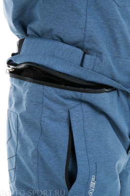 Сноубордический комбинезон Snowheadquater 8650 тёмн. джинсовый фото в интернет-магазине FrontFlip.Ru