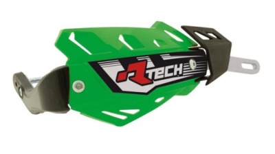 RTech Защита рук FLX Alu зеленая (moto parts) фото в интернет-магазине FrontFlip.Ru