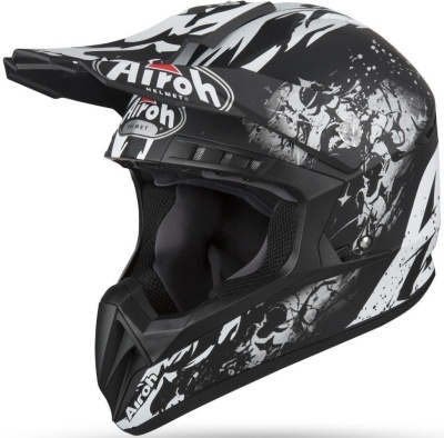 AIROH шлем кросс SWITCH BACKBONE MATT фото в интернет-магазине FrontFlip.Ru