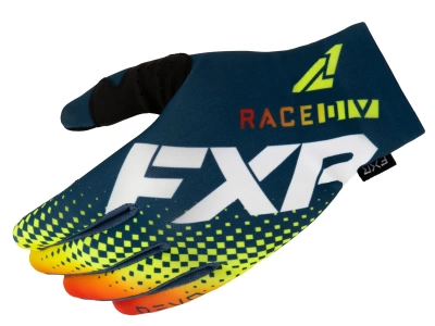 FXR MX Перчатки Pro-Fit Lite MX Glove 22 Slate/Inferno фото в интернет-магазине FrontFlip.Ru