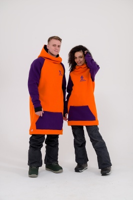 Худи SNOWBRO Шон Orange/Purple фото в интернет-магазине FrontFlip.Ru