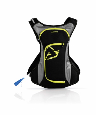 Рюкзак с гидропаком Acerbis ACQUA DRINK Black/Yellow 5/2L фото в интернет-магазине FrontFlip.Ru