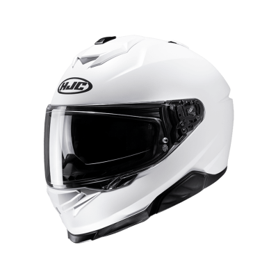 HJC Шлем i71 SEMI FLAT PEARL WHITE фото в интернет-магазине FrontFlip.Ru