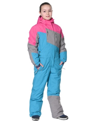 SNOW HEADQUARTER Снегоходный комбинезон для девочки T-8811 Светло-розовый фото в интернет-магазине FrontFlip.Ru