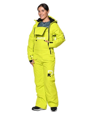 SNOW HEADQUARTER Горнолыжный комбинезон женский B-9051 Лимонный фото в интернет-магазине FrontFlip.Ru