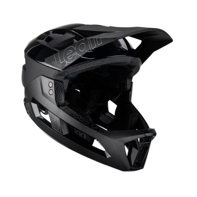 Велошлем Leatt MTB Enduro 3.0 Helmet Stealth фото в интернет-магазине FrontFlip.Ru