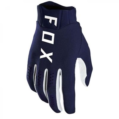 Мотоперчатки Fox Flexair Glove Navy 2021 фото в интернет-магазине FrontFlip.Ru
