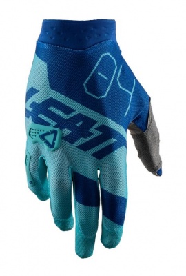 Мотоперчатки Leatt GPX 2.5 X-Flow Glove Aqua фото в интернет-магазине FrontFlip.Ru