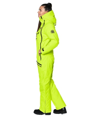 SNOW HEADQUARTER Горнолыжный комбинезон женский BB-0209 Лимонный фото в интернет-магазине FrontFlip.Ru