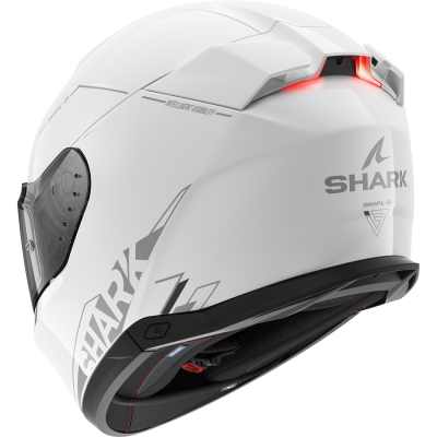Шлем Shark SKWAL i3 BLANK SP White/Silver/Anthracite фото в интернет-магазине FrontFlip.Ru