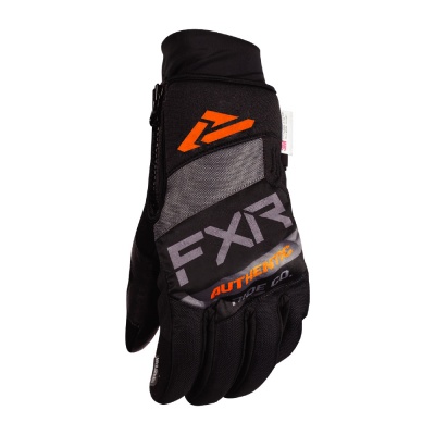 Перчатки FXR Transfer Pro-Tec Char/Grey/Orange/Black фото в интернет-магазине FrontFlip.Ru