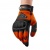 MOTEQ Перчатки мотоциклетные Twist 2 черный/оранжевый фото в интернет-магазине FrontFlip.Ru