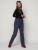 Полукомбинезон брюки горнолыжные женские темно-серого цвета 2221TC фото в интернет-магазине FrontFlip.Ru