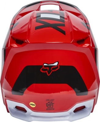 Мотошлем Fox V1 Lux Helmet Flow Red фото в интернет-магазине FrontFlip.Ru